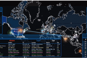 全球黑客攻击实时监测图