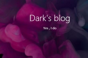 Dark's blog
